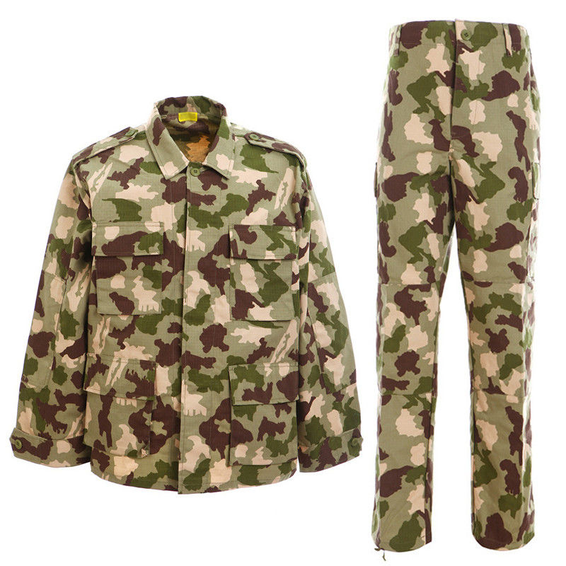 Gepersonaliseerd BDU-uniform voor training in het buitenleven met geweven stof en duurzaam ontwerp