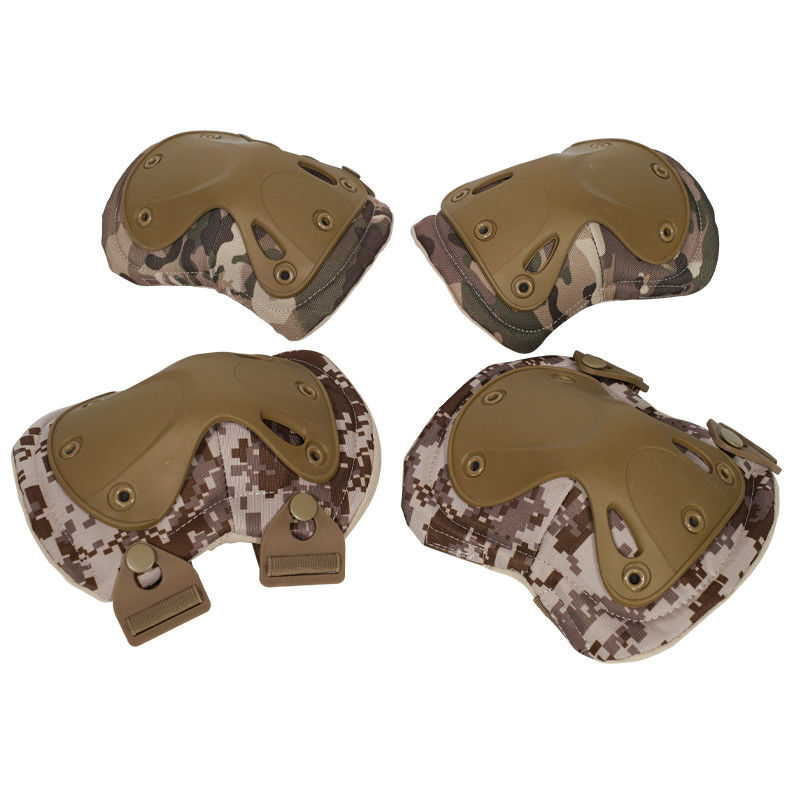 Professionele camouflage TPR-elleboogsteun en kniebeugels voor sporters
