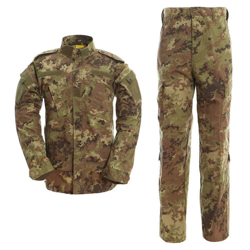ACU mannen camouflage uniform buiten wandelen werk training broek lange mouwen shirts broek