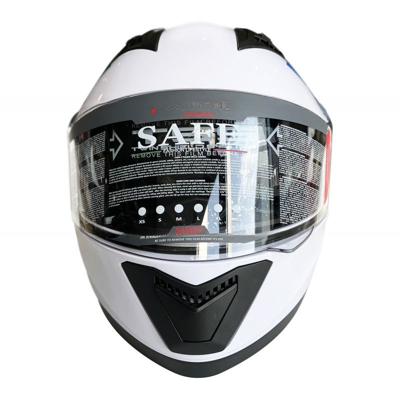 Winterseizoen CE Full Face PC Shield ABS Motorfietshelm ander patroon type