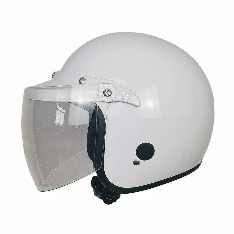 Halfface Shield ABS-helm voor motorrijden voor hoofdbescherming in andere patronen