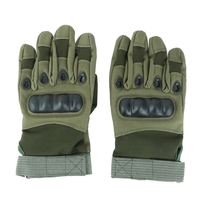 Hook and Loop pols-stijl hard geknoopte microvezel lederen handschoenen voor bescherming