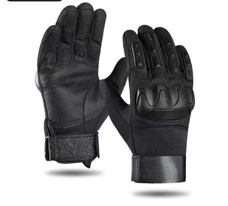 Handschoenen van micro-leer van palmbomen, met een harde knok, met schroef- en luspols