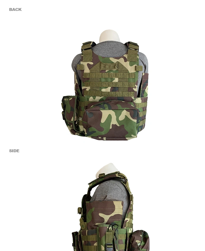 MTV08 camouflage ademend tactisch vest met Molle systeem 3
