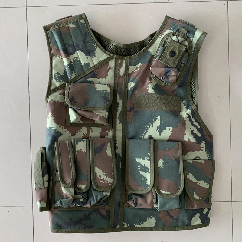 MTV15 camouflage zwart lichtgewicht Kevlar verborgen militair tactisch kogelvrij vest 0