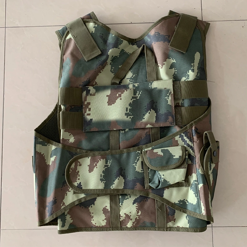 MTV15 camouflage zwart lichtgewicht Kevlar verborgen militair tactisch kogelvrij vest 1