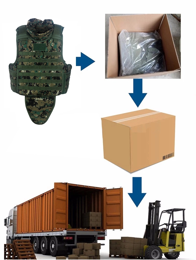 FDY13 Militair pantser/balistisch vest kogelvrije vest 9